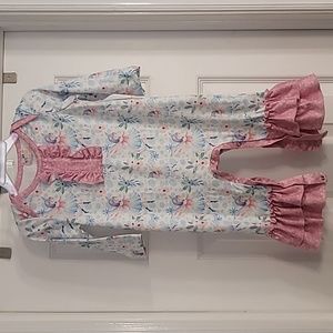Pete and Lucy Fairy Romper 9-12 mos